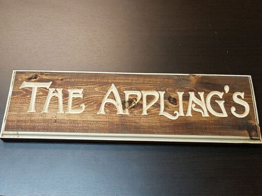 CNC Routed and Engraved Signs